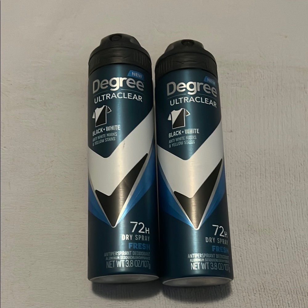 NWT Degree Ultraclear Spray Deodorants